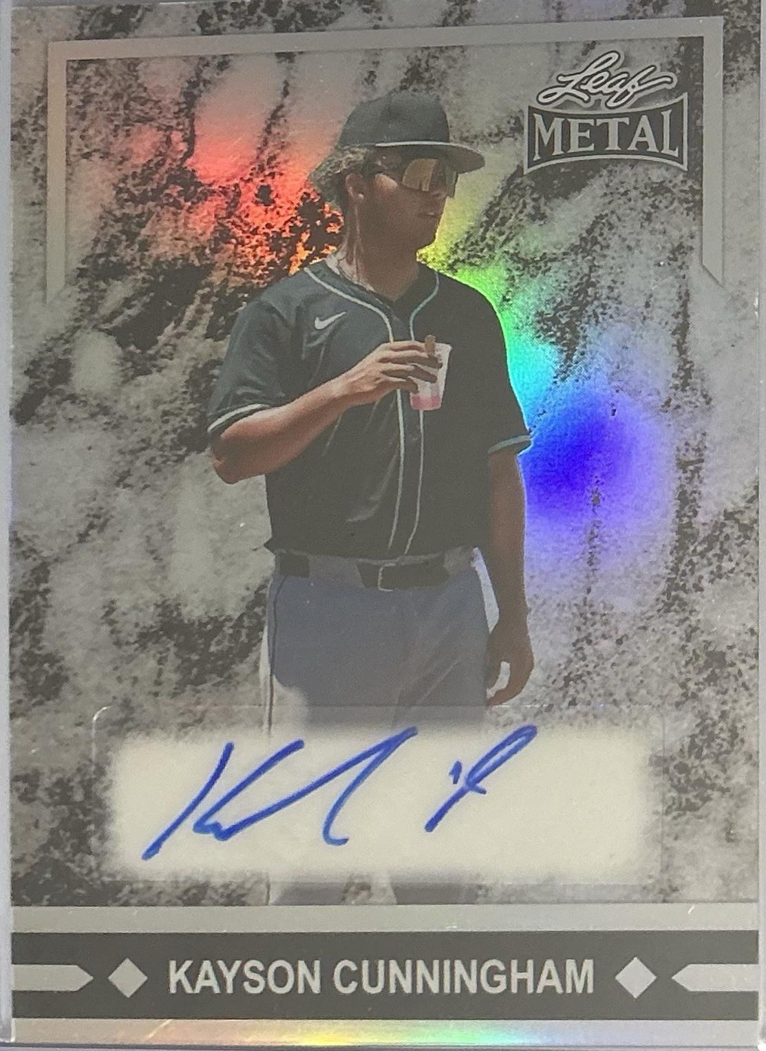 Kayson Cunningham [Prismatic Silver] #91A-KC2