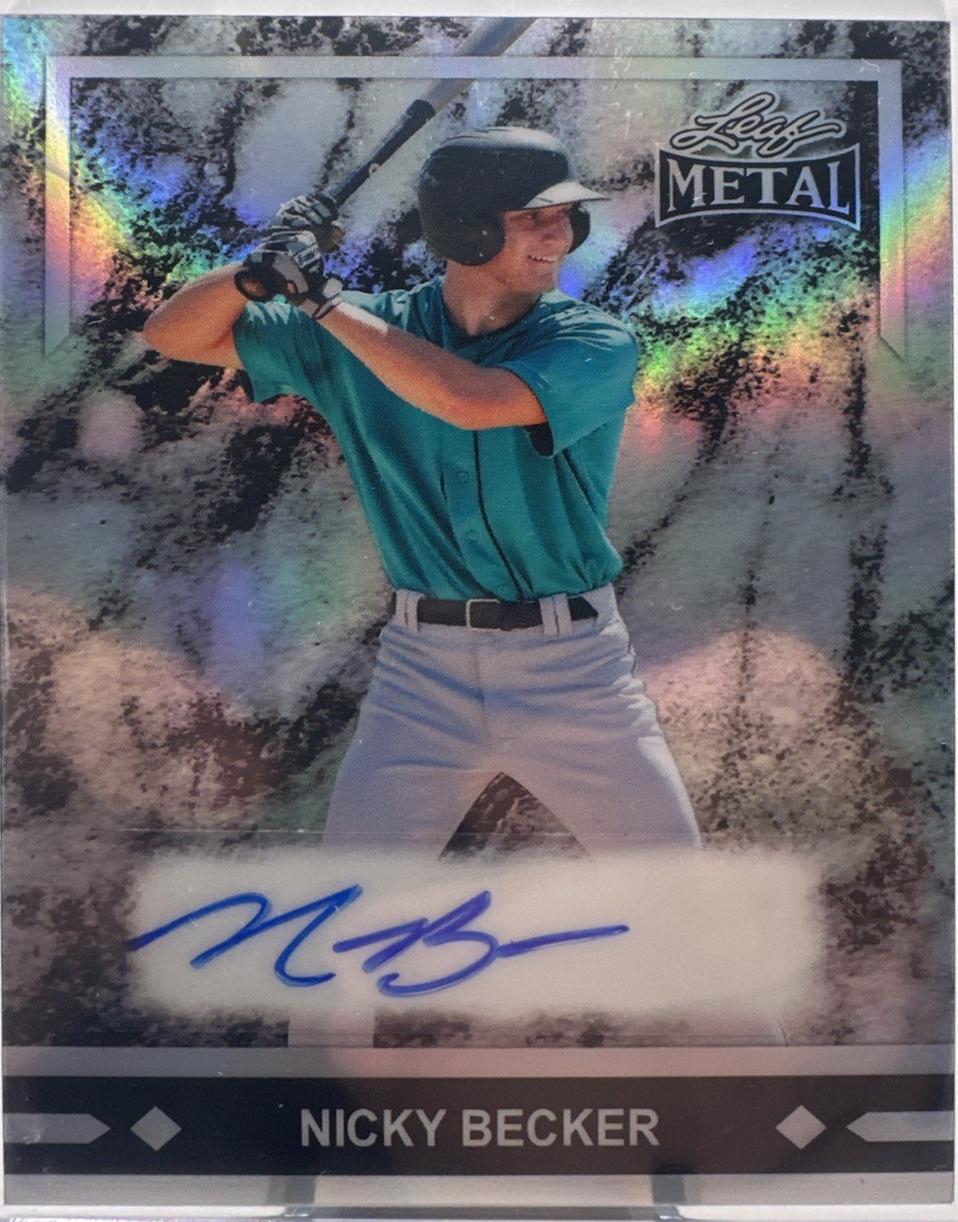 Nicky Becker [Prismatic Silver] #91A-NB1