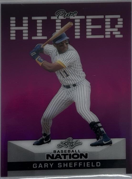 Gary Sheffield [Prismatic Pink] #PB-10