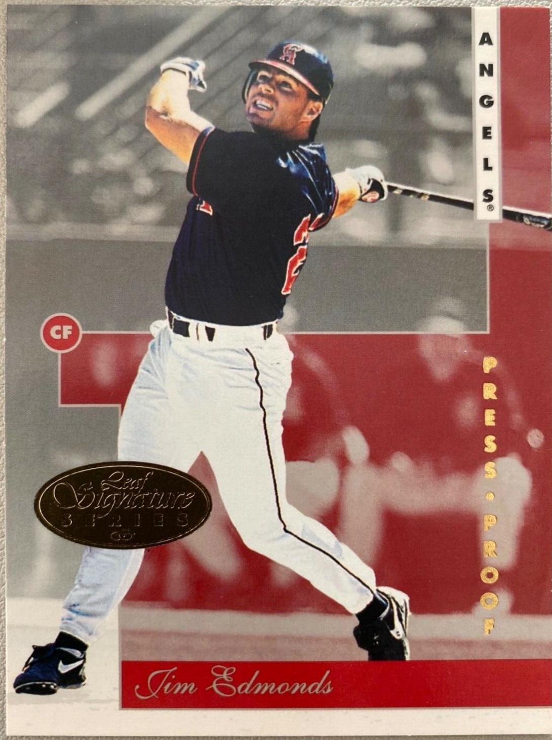Jim Edmonds [Gold Press Proof] #46