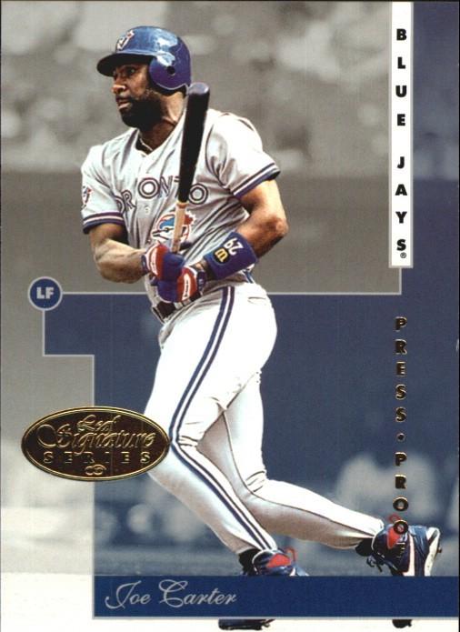 Joe Carter [Gold Press Proof] #21