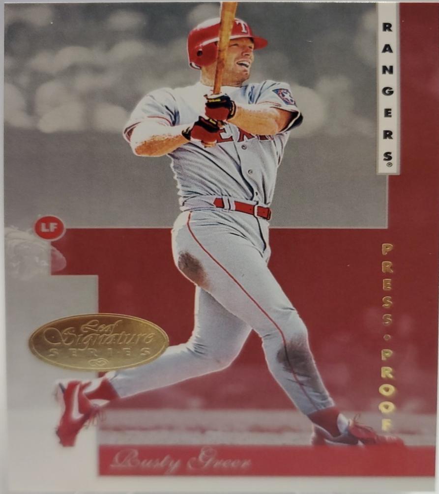 Rusty Greer [Gold Press Proof] #104