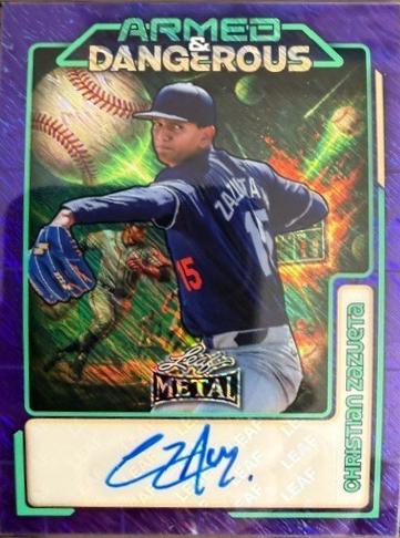 Christian Zazueta [Prismatic Purple] #ASA-CZ1