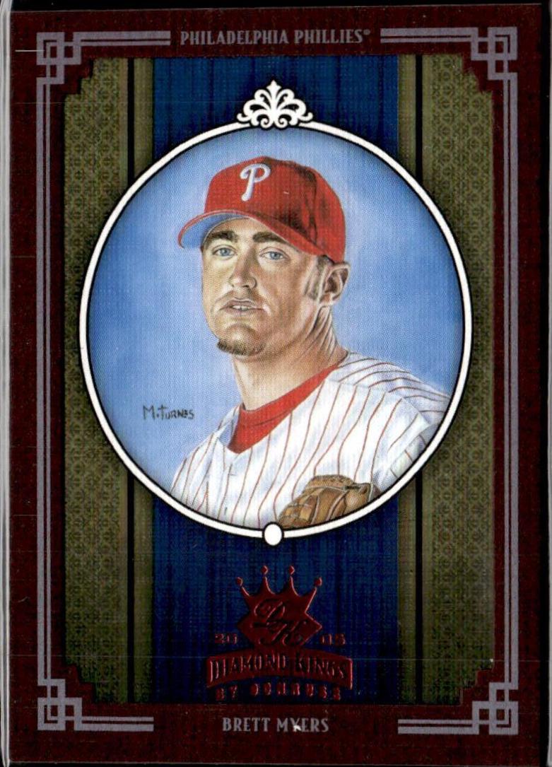 Brett Myers [Framed Green] #384