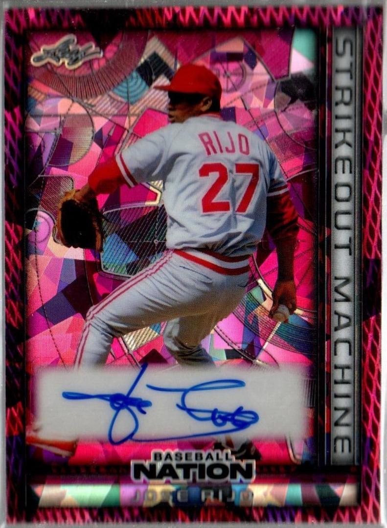Jose Rijo [Crystal Pink] #SMA-JR1