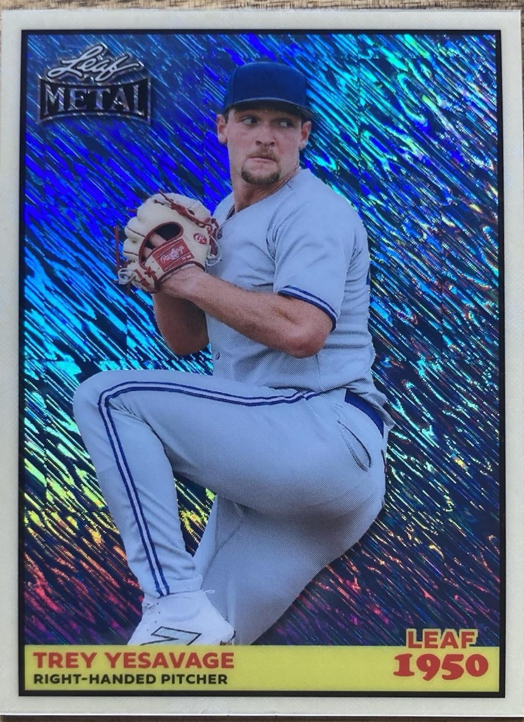 Trey Yesavage [Shimmer Blue] #50B-57