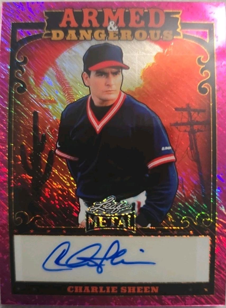 Charlie Sheen [Prismatic Pink] #ARA-CS2
