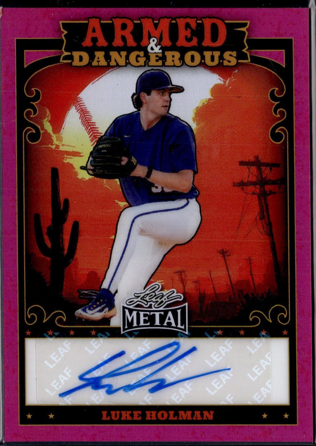 Luke Holman [Prismatic Pink] #AWA-LH1