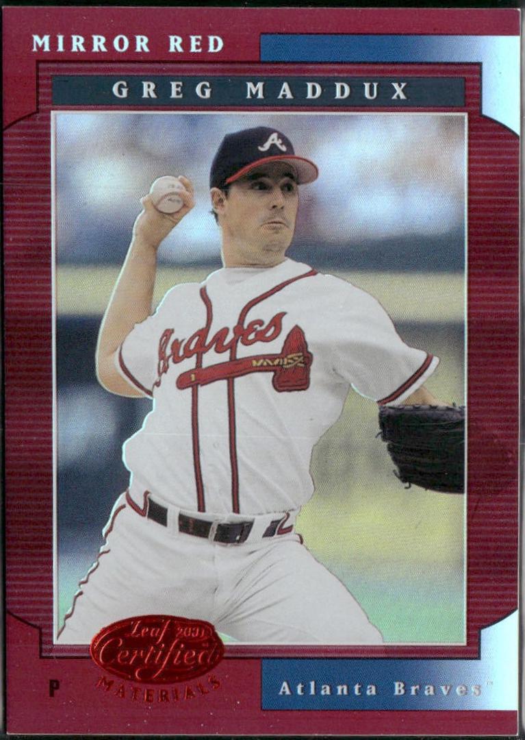 Greg Maddux [Mirror Red] #8
