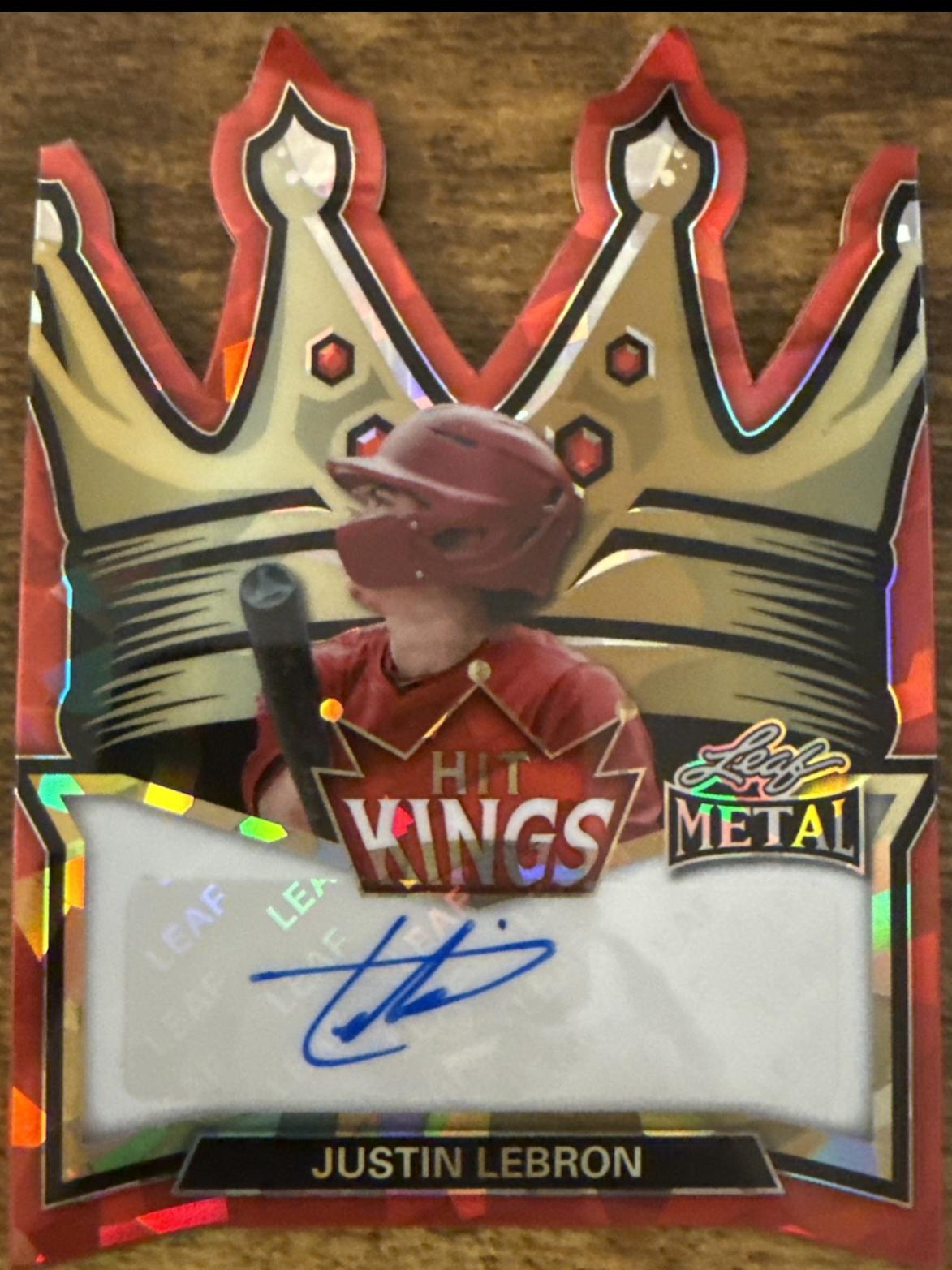 Justin Lebron [Red Flood] #HA-JL1