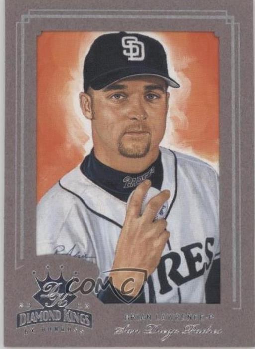 Brian Lawrence [Framed Silver Foil] #137
