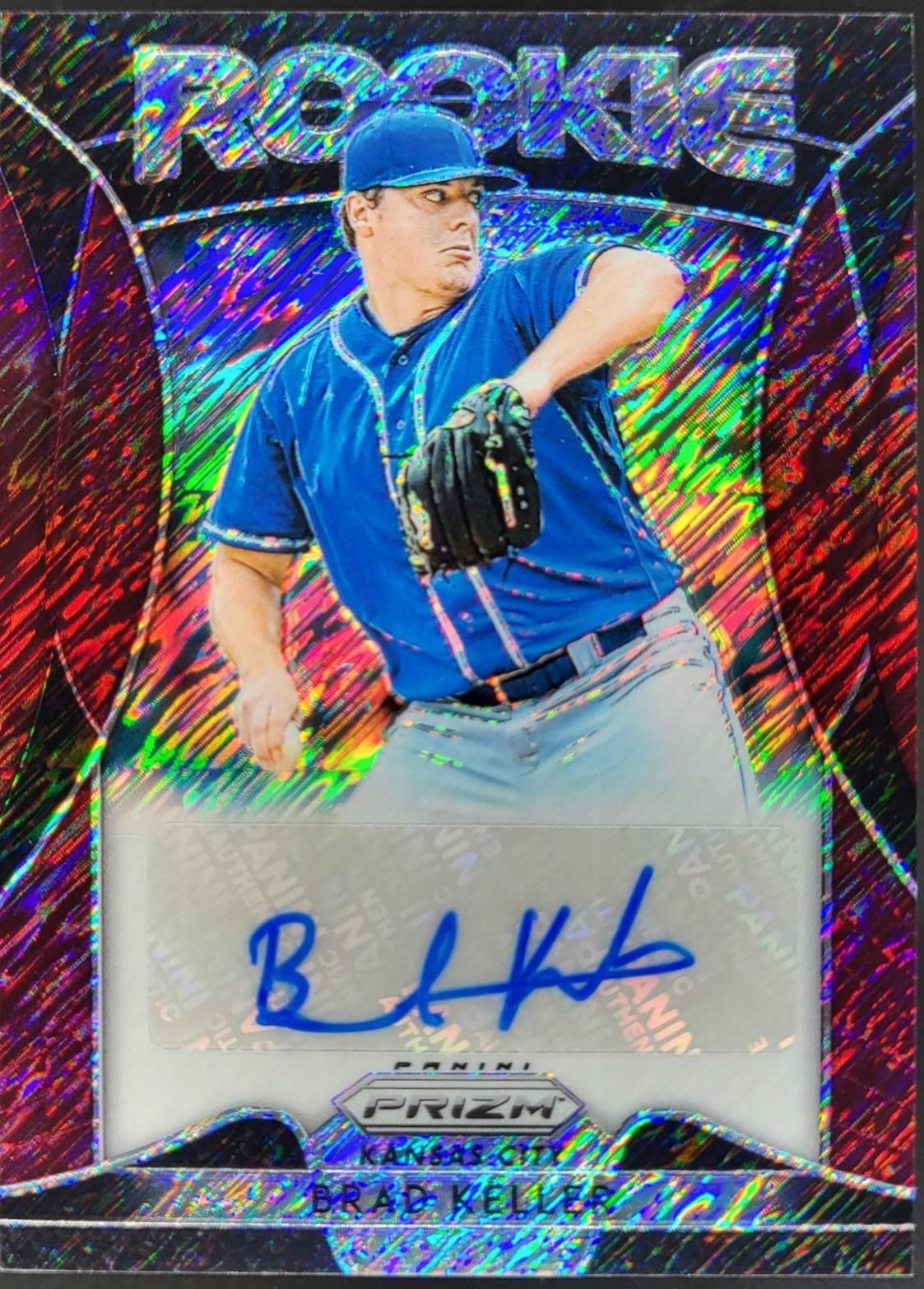 Brad Keller [Burgandy Shimmer Prizm] #RA-BK