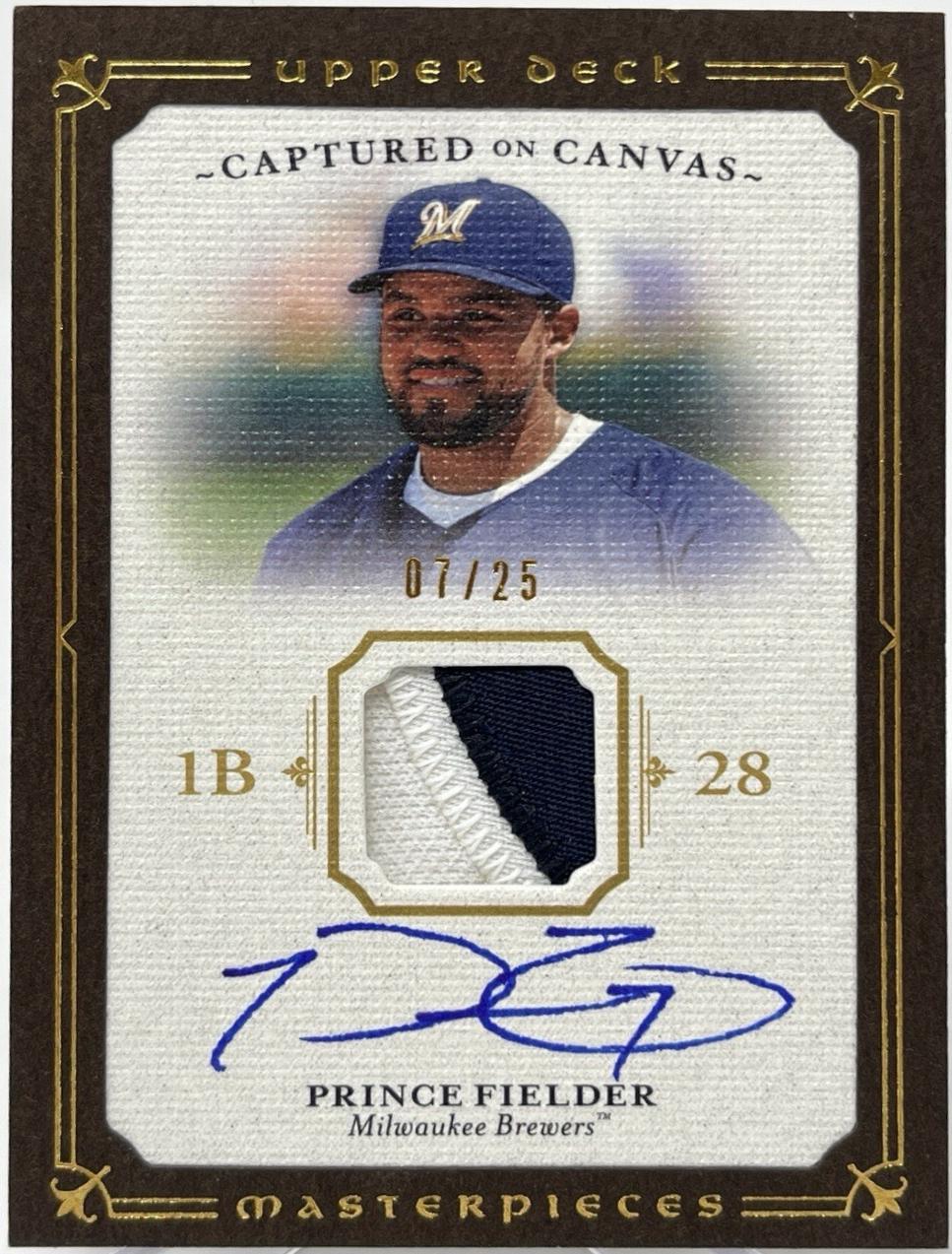 Prince Fielder [Patch Autograph] #CC-PF