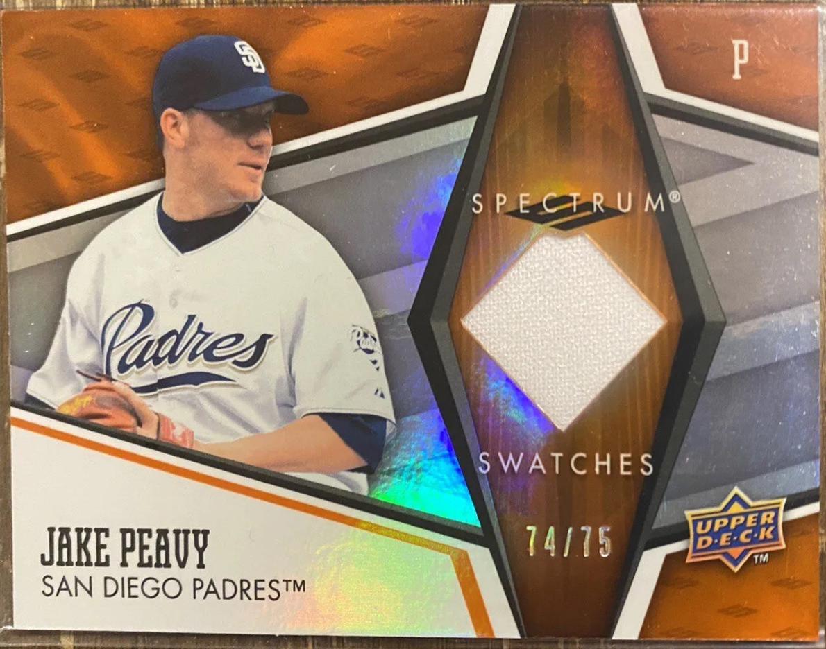 Jake Peavy [Orange] #SS-PE