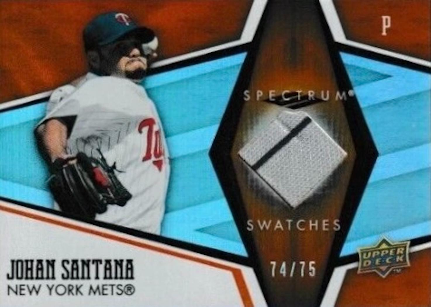 Johan Santana [Orange] #SS-JS