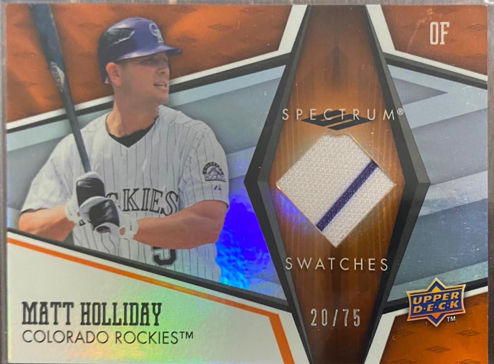 Matt Holliday [Orange] #SS-MH