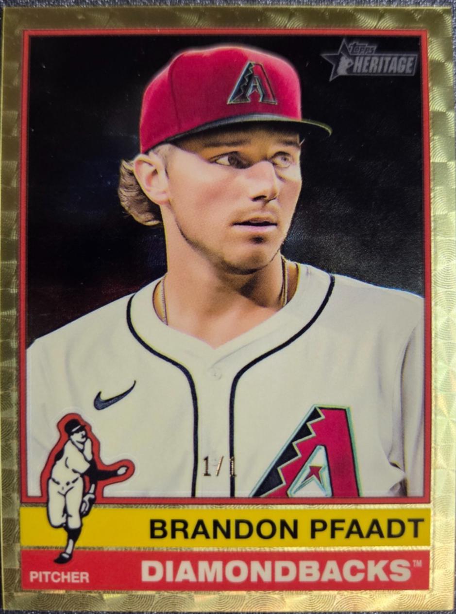 Brandon Pfaadt [Superfractor Chrome] #624