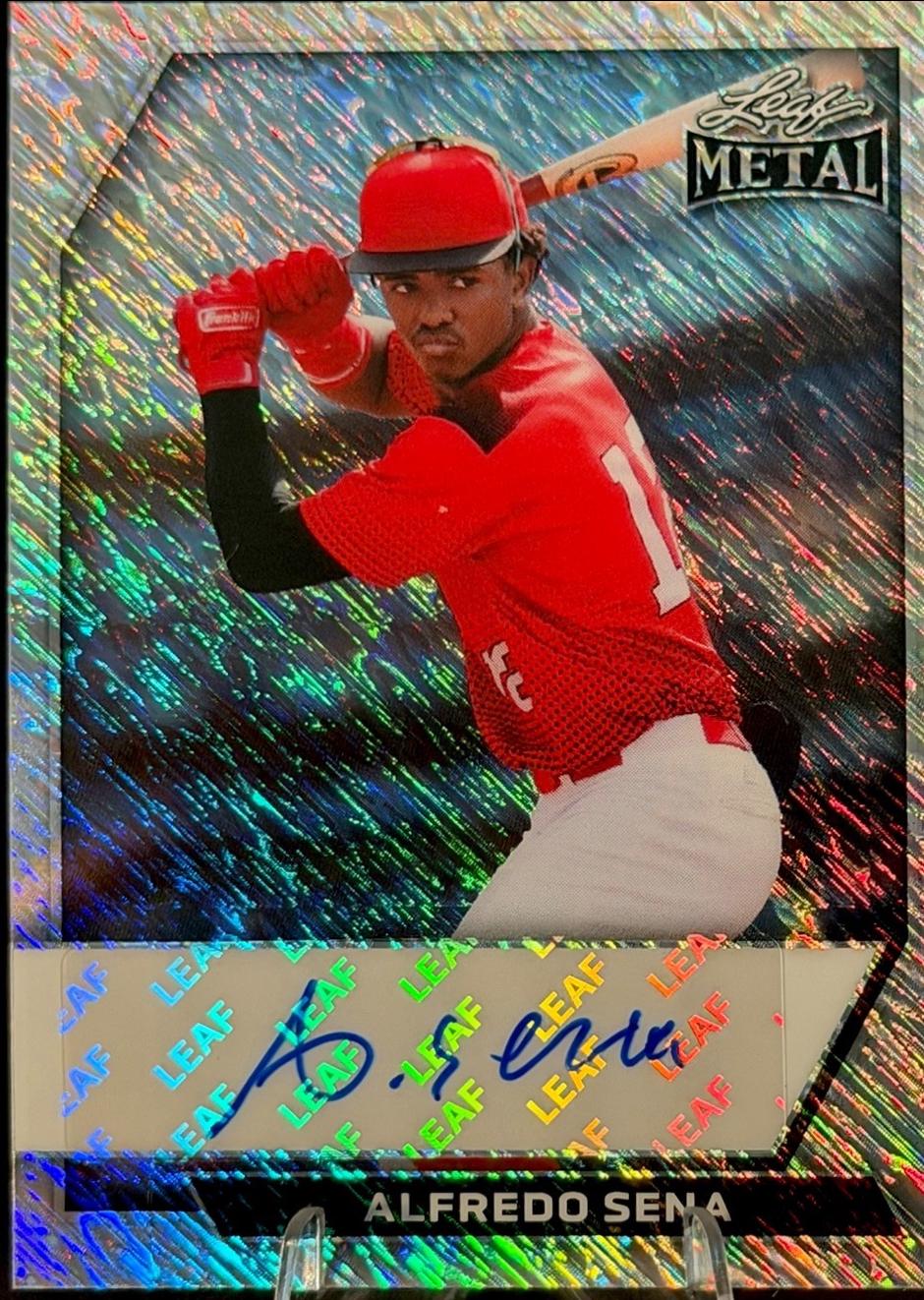 Alfredo Sena [Prismatic Green] #BA-AS2