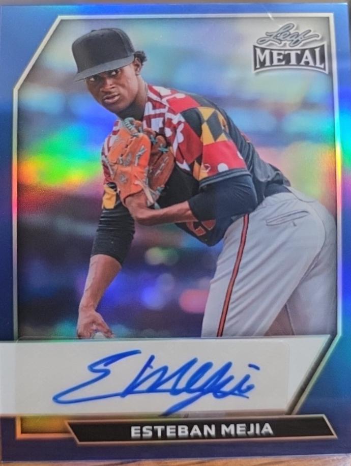 Esteban Mejia [Prismatic Blue] #BA-EM2