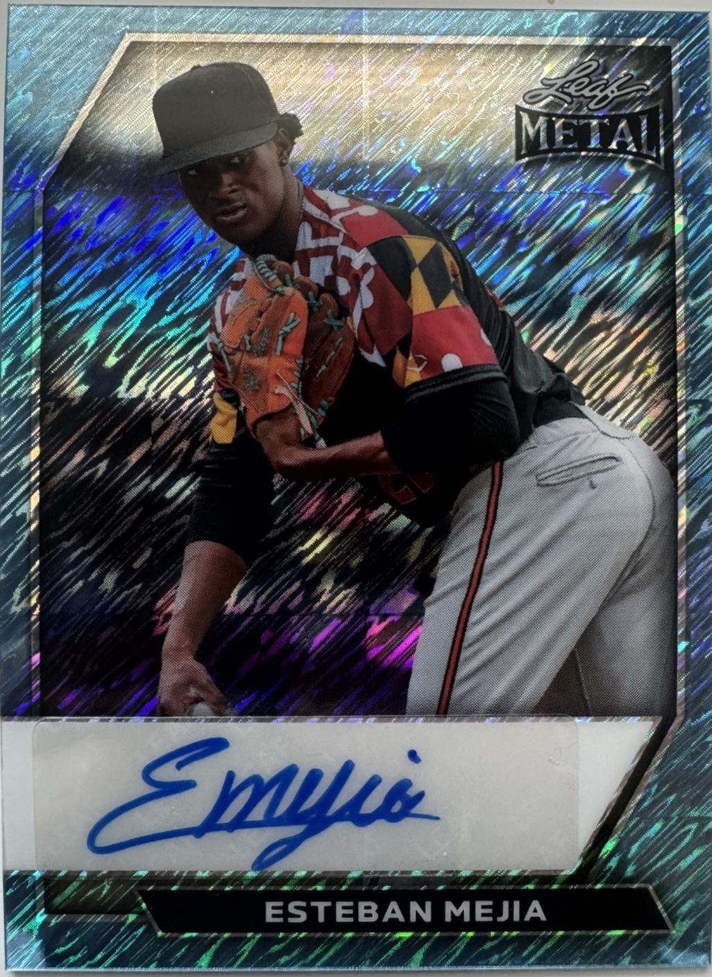 Esteban Mejia [Shimmer Platinum] #BA-EM2