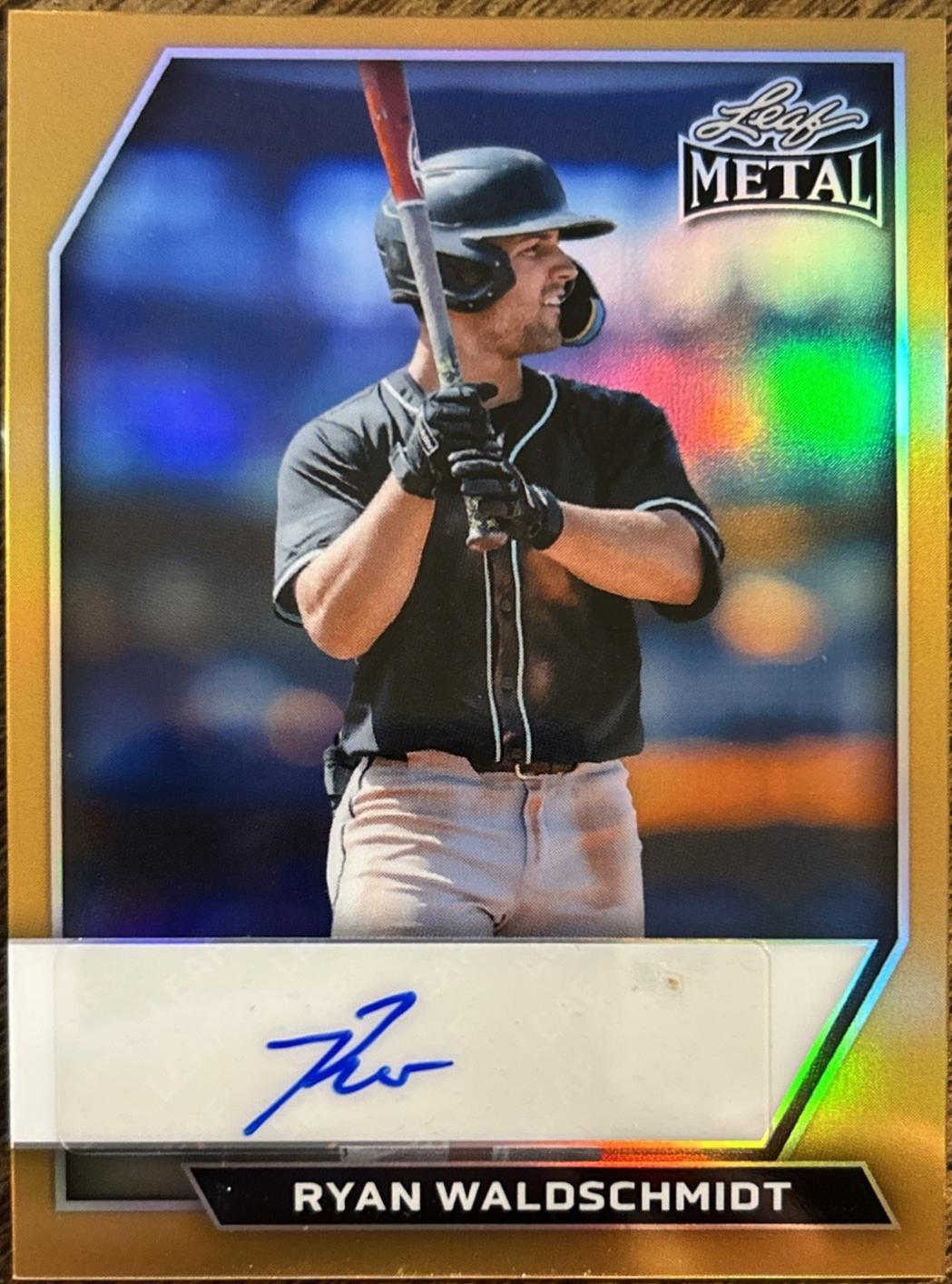 Ryan Waldschmidt [Super Prismatic Gold] #BA-RW1