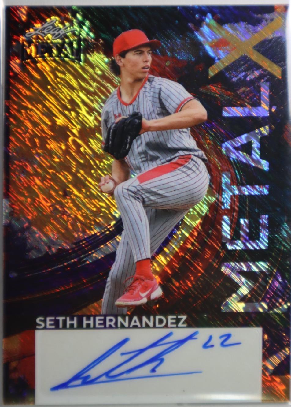 Seth Hernandez [Red Flood] #MX-SH1