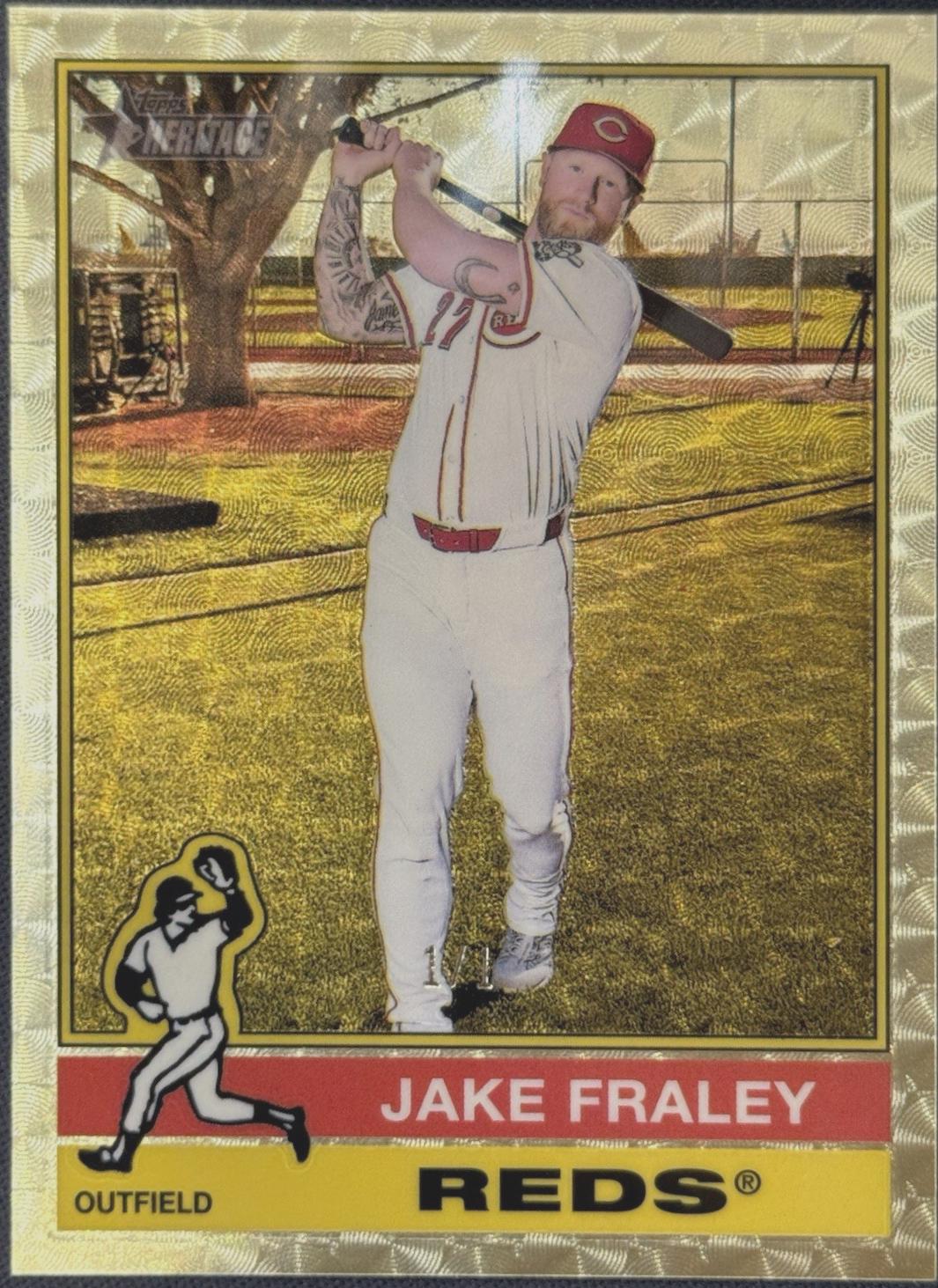 Jake Fraley [Superfractor Chrome] #686