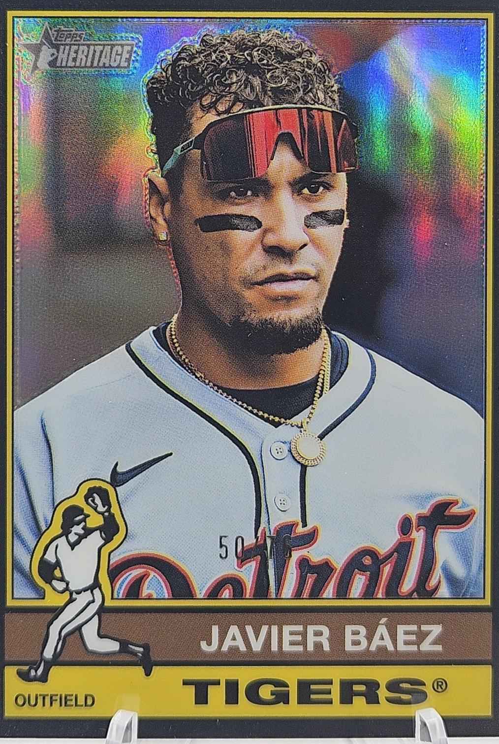 Javier Baez [Black Chrome] #542