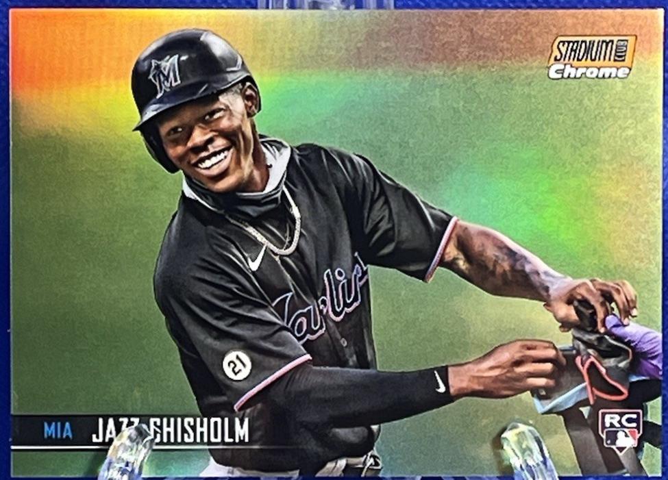 Jazz Chisholm [Orange Refractor Variation] #47