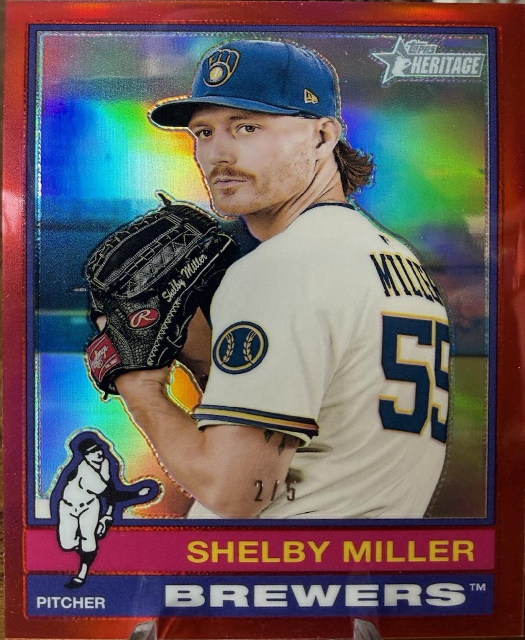 Shelby Miller [Red Chrome] #595