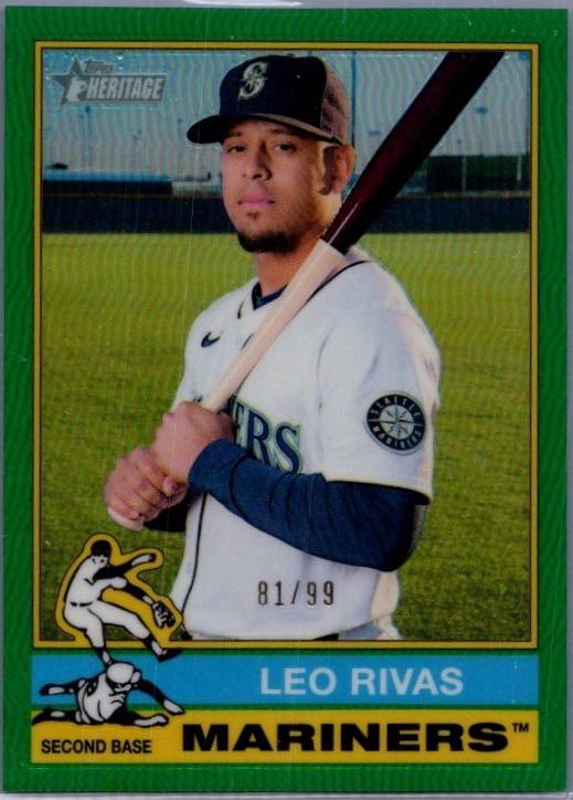 Leo Rivas [Green Chrome] #634