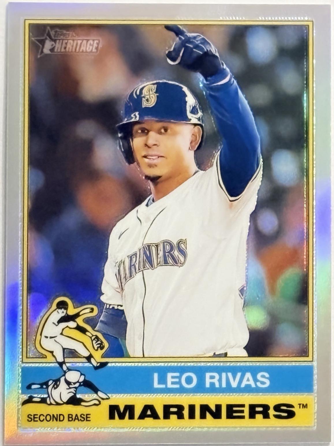 Leo Rivas [Refractor Chrome] #634