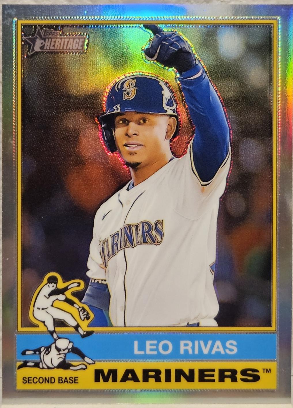 Leo Rivas [Throwback Uniform Variation] #634