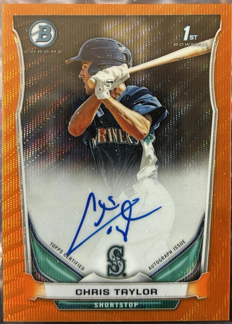 Chris Taylor [Chrome Gold Refractor] #CT