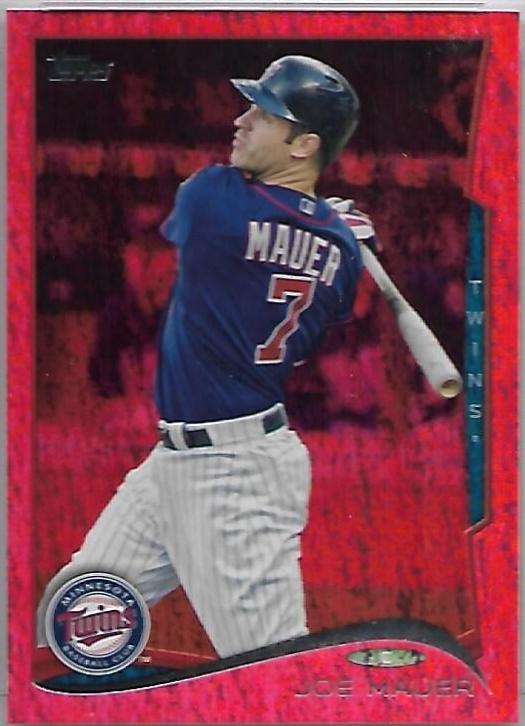 Joe Mauer [Red Hot Foil] #125