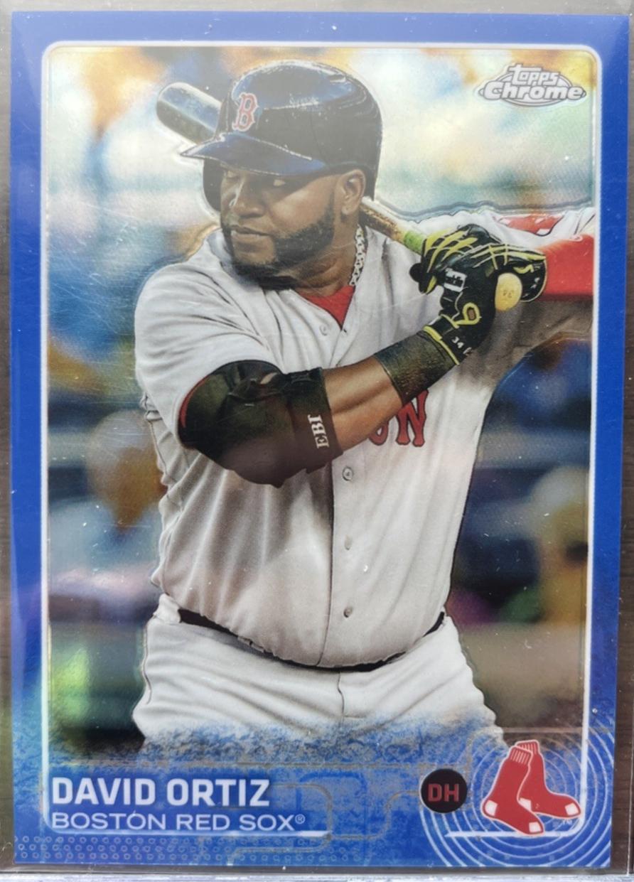 David Ortiz [Blue Refractor] #124