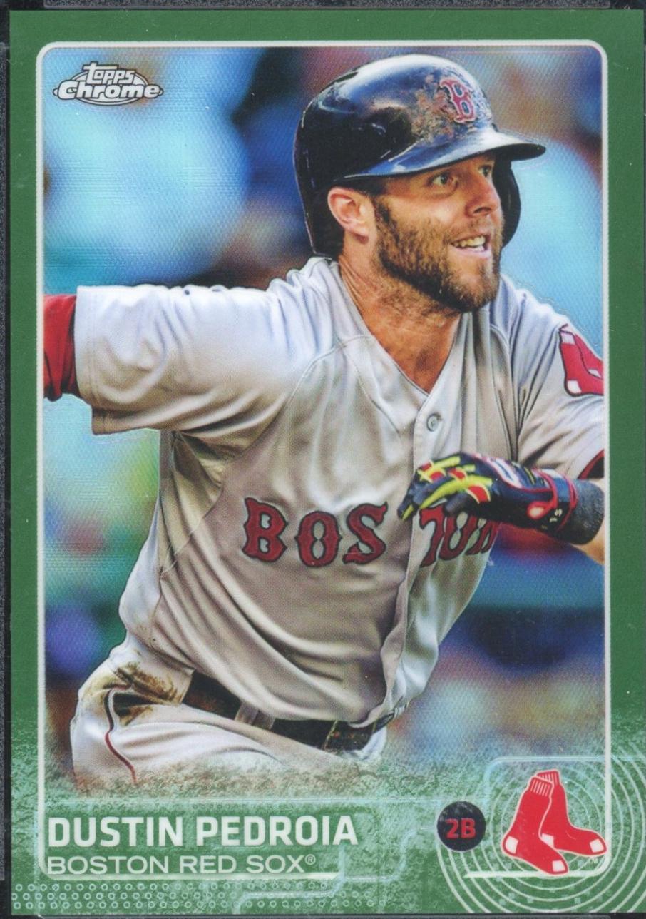 Dustin Pedroia [Green Refractor] #172