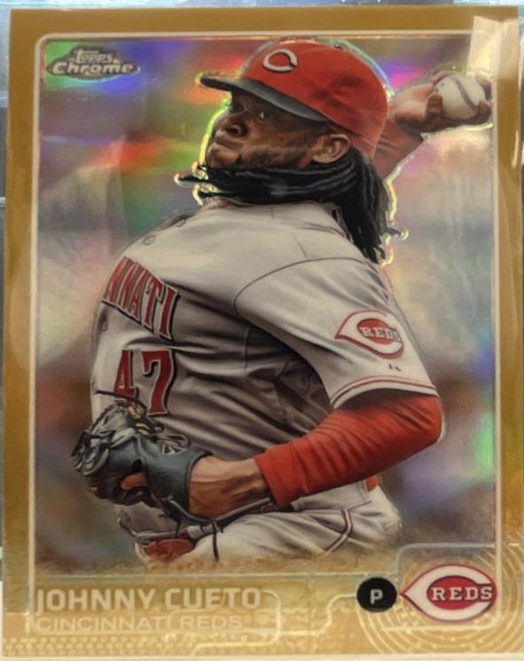 Johnny Cueto [Gold Refractor] #104