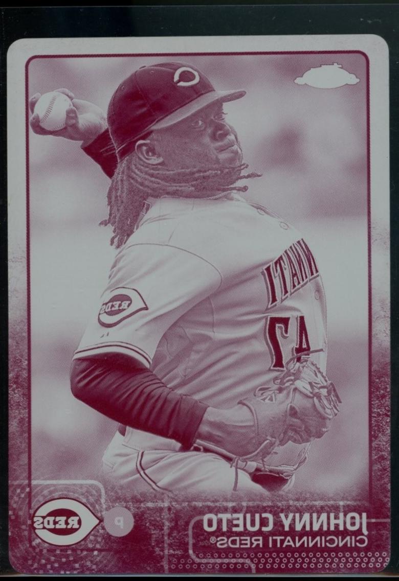 Johnny Cueto [Printing Plate] #104