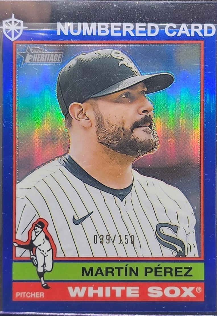 Martin Perez [Blue Chrome] #576