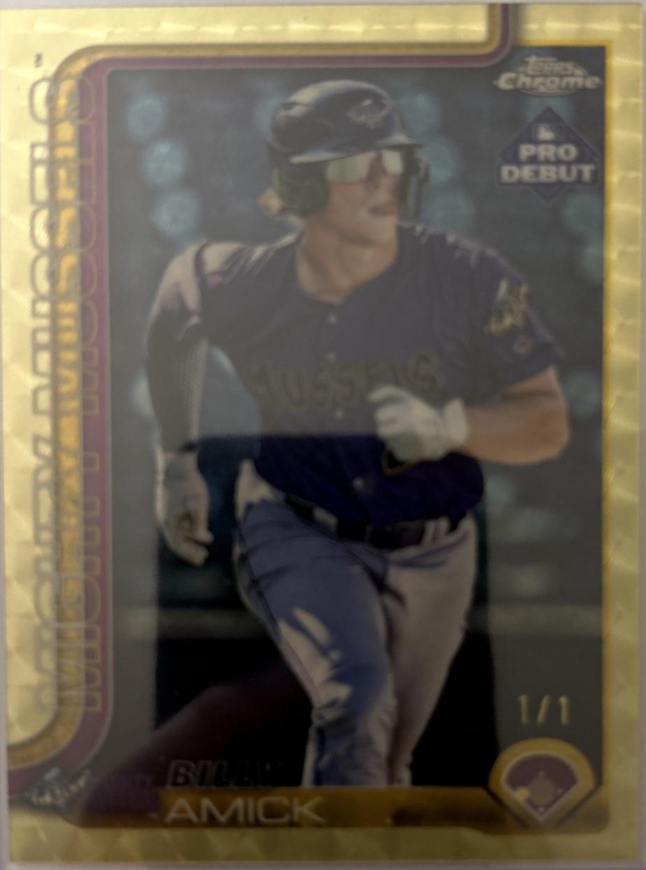 Billy Amick [Superfractor] #PDC-83