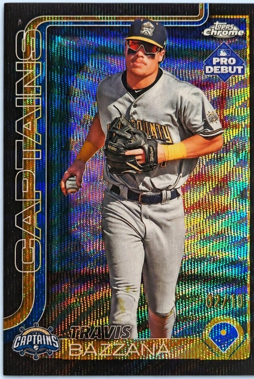 Travis Bazzana [Black Wave Refractor] #PDC-100