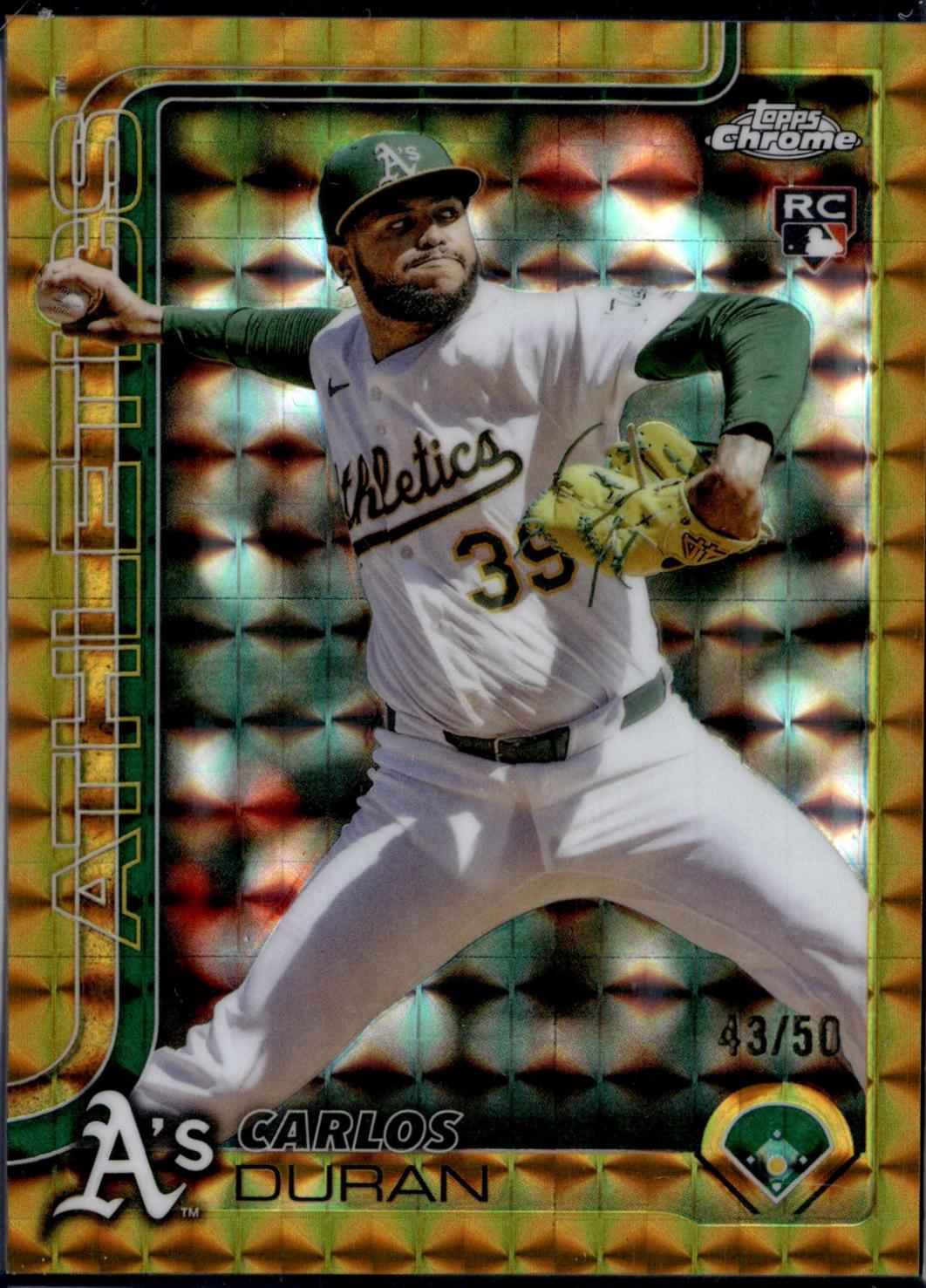 Carlos Duran [Gold Geometric Refractor] #USC84