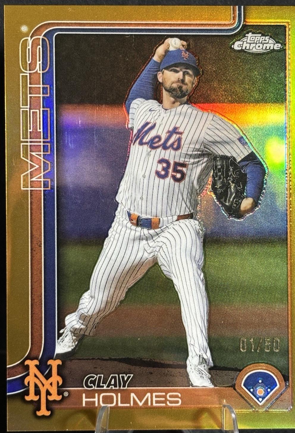 Clay Holmes [Gold Refractor] #USC30
