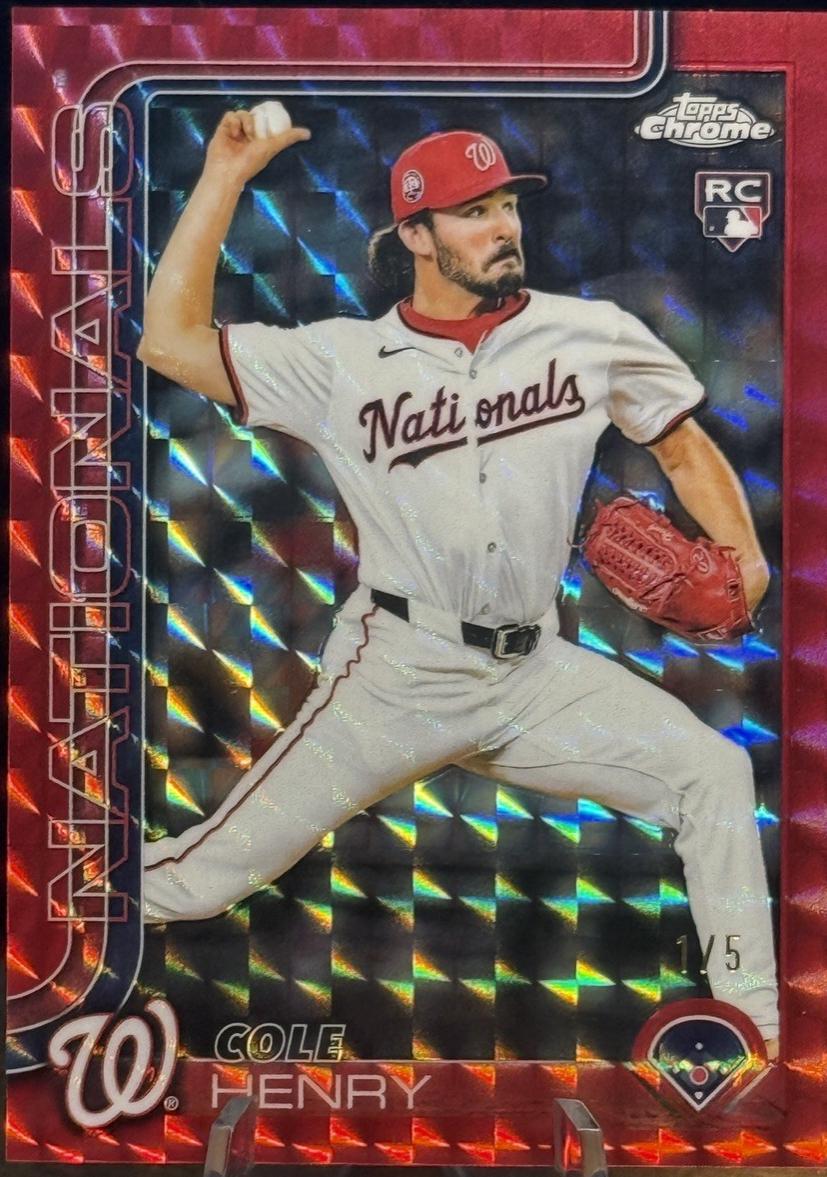 Cole Henry [Red Geometric Refractor] #USC72