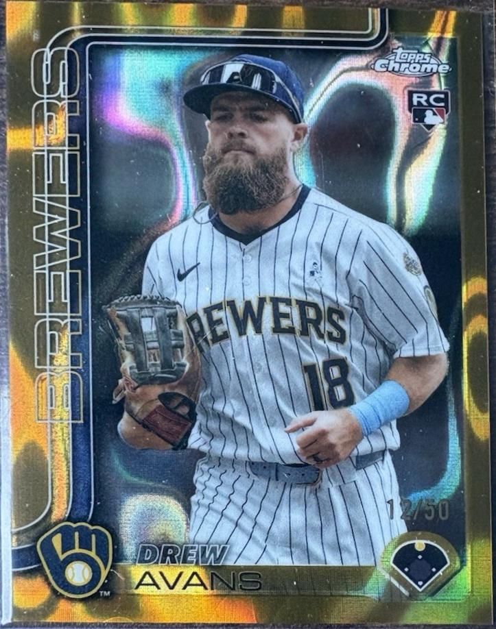 Drew Avans [Gold Lava Refractor] #USC47