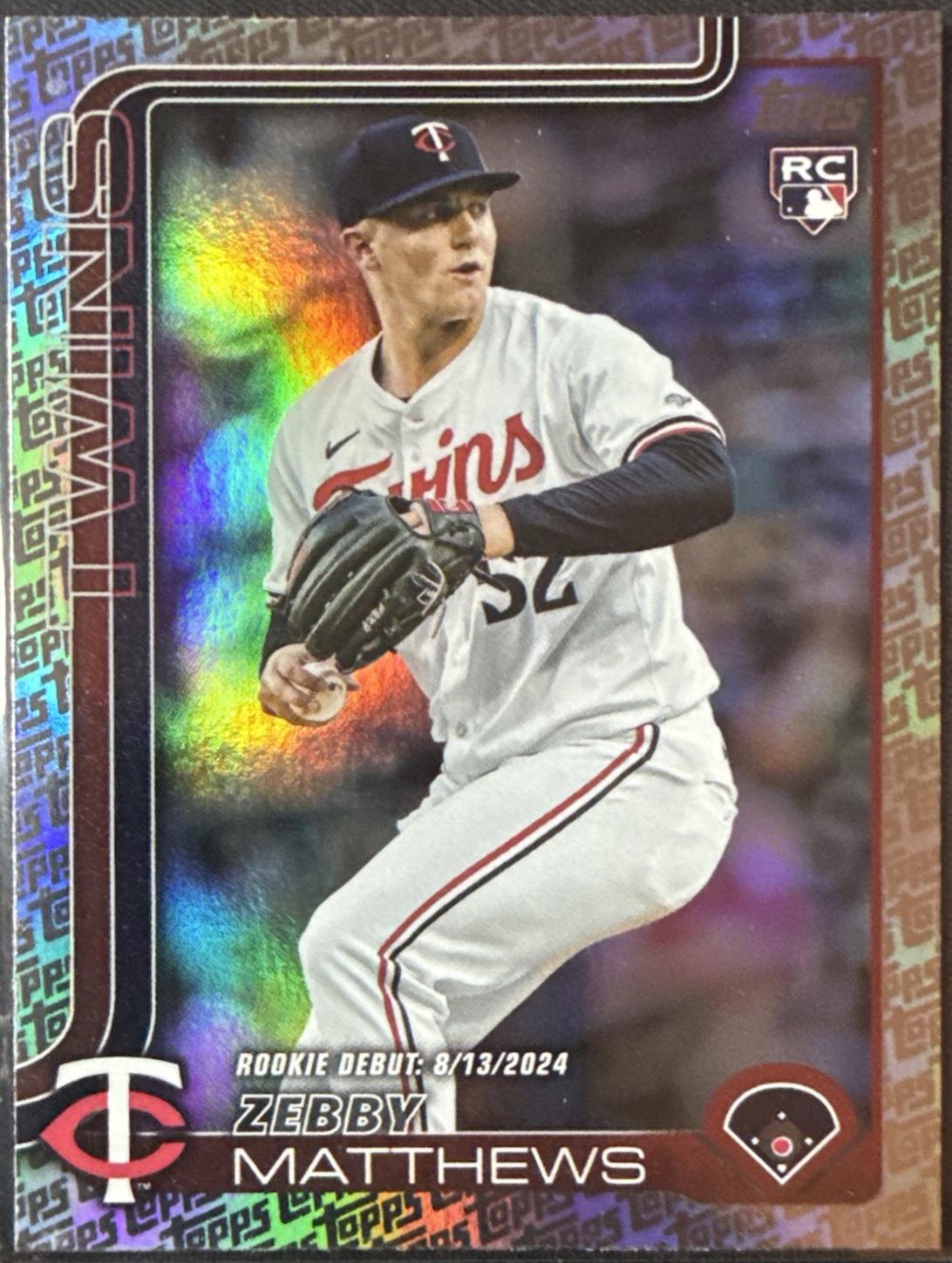 Zebby Matthews [Topps Refractor] #USC171