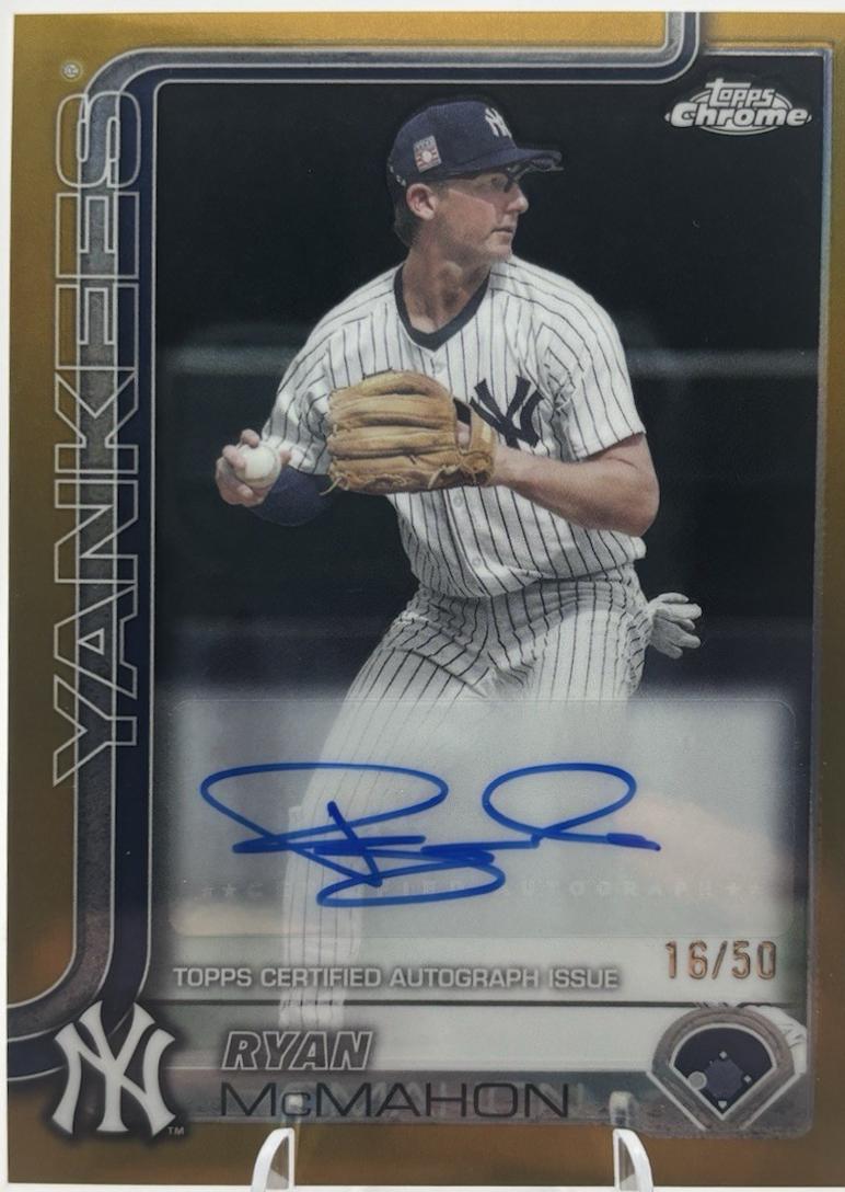 Ryan McMahon [Gold Refractor] #AC-RM