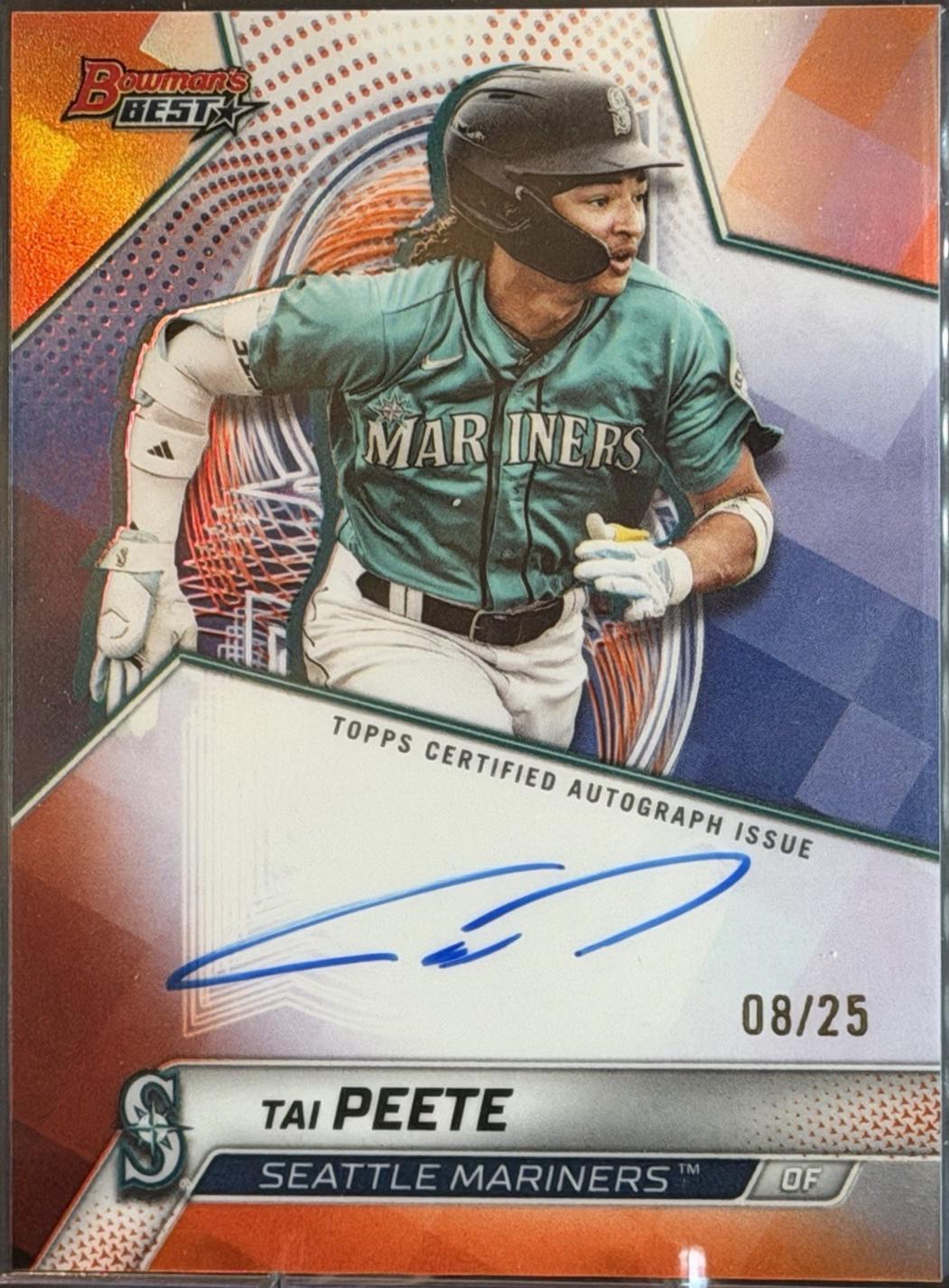 Tai Peete [Orange Refractor] #B25-TP