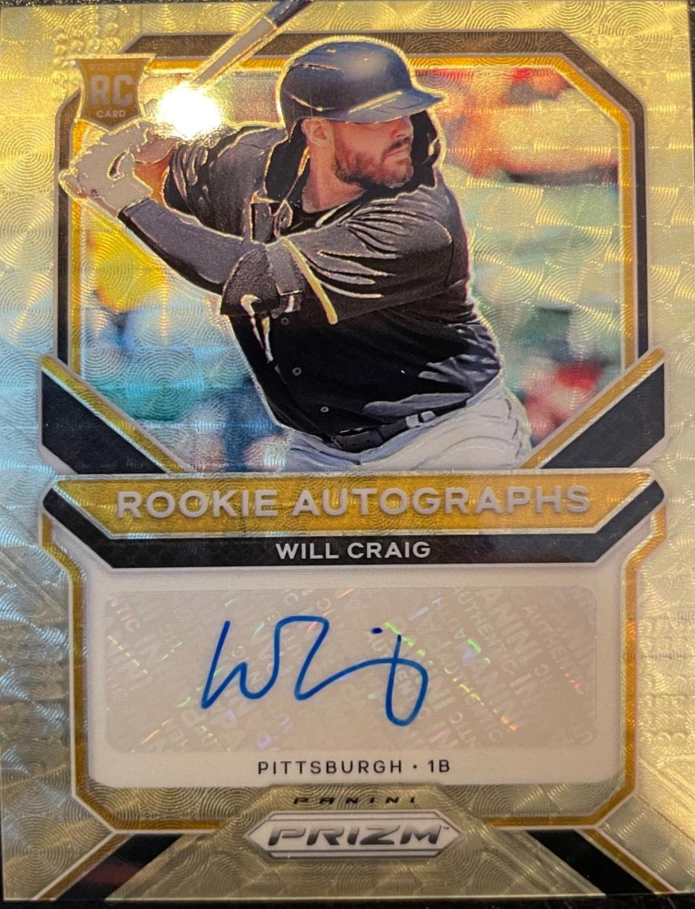 Will Craig [Black Finite Prizm] #RA-WC